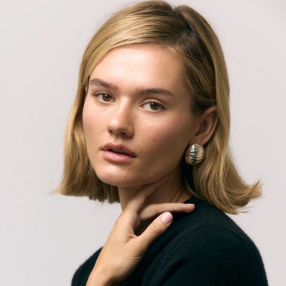 NWT Heaven Mayhem Bell Silver Clip On Earrings